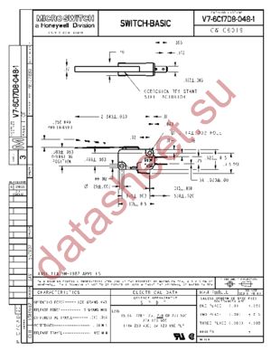 V7-6C17D8-048-1 datasheet  